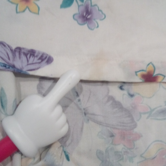 Vintage Butterfly  Grannie-core Short sleeve Top - Picture 11 of 12